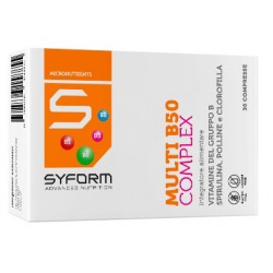 Syform Multi B50 Complex 30 Compresse Da 1200 Mg - Vitamine e sali minerali - 904195563 - Syform - € 12,64