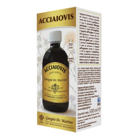 Dr. Giorgini Ser-vis Acciaiovis Liquido Analcoolico 500 Ml Dr. Giorgini - 1 Dr. Giorgini Ser-vis Acciaiovis Liquido Analcoolico 500 Ml Dr. Giorgini - 1