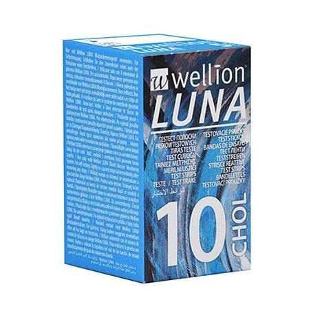 Med Trust Italia Wellion Luna 10 Strips Strisce Per Misurazione Colesterolo - Rimedi vari - 925606840 - Med Trust Italia - € ...