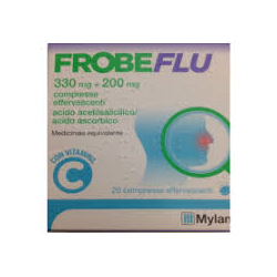 Mylan Frobeflu 330 Mg + 200 Mg Compresse Effervescenti - Farmaci per febbre (antipiretici) - 034595025 - Mylan - € 6,45