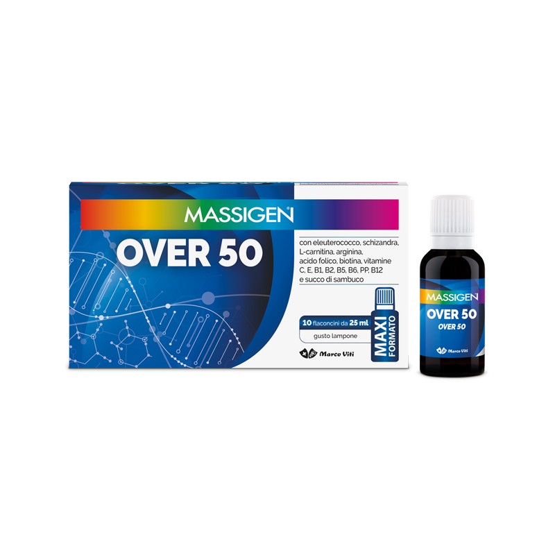 Marco Viti Farmaceutici Massigen Over 50 10 Flaconi Da 25 Ml Massigen - 1