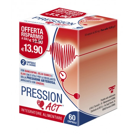 F&f Pression Act 60 Capsule - Rimedi vari - 980906984 - Linea Act - € 10,54