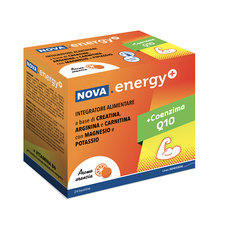 Nova Argentia Ind. Farm Nova Energy+ 24 Bustine - Vitamine e sali minerali - 943257713 - Nova Argentia - € 12,84