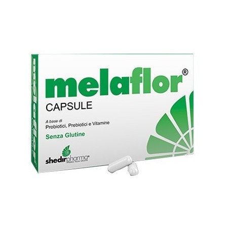 Melaflor Integratore di Probiotici e Prebiotici 30 Capsule - Integratori di fermenti lattici - 903969285 - Melaflor - € 12,92
