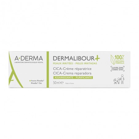A-Derma Dermalibour + Cica Crema Ristrutturante 50 Ml - Trattamenti idratanti e nutrienti - 981963135 - A-Derma - € 10,82