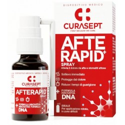 Curasept Spray Afte Rapid DNA Allevia il Dolore da Afte 15 Ml - Prodotti per afte, gengiviti e alitosi - 981110582 - Curasept...