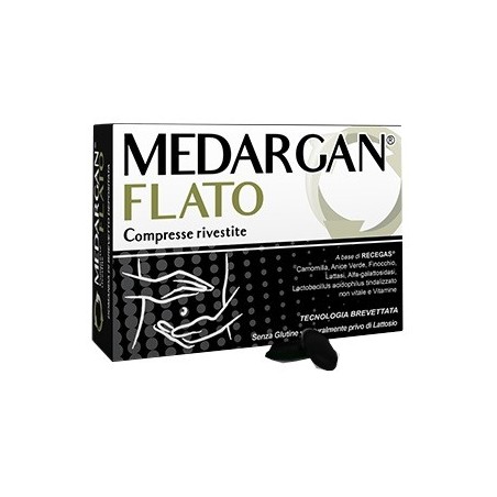 Shedir Pharma Unipersonale Medargan Flato 30 Compresse - Integratori per regolarità intestinale e stitichezza - 937242257 - S...