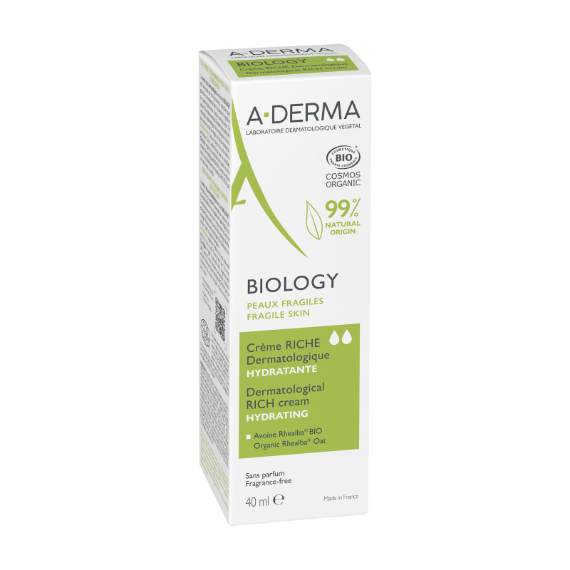 Aderma A-d Biology Crema Ricca 40 Ml - Trattamenti idratanti e nutrienti - 982532412 - A-Derma - € 17,60
