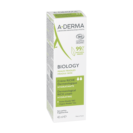 Aderma A-d Biology Crema Ricca 40 Ml - Trattamenti idratanti e nutrienti - 982532412 - A-Derma - € 17,60