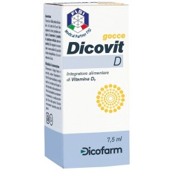 Dicovit D Integratore Di Vitamina D3 7,5 Ml - Vitamine e sali minerali - 932029364 - Prontosan - € 10,41