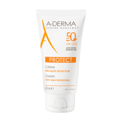 Aderma A-d Protect Crema Senza Profumo 50+ 40 Ml - Solari viso - 975429515 - A-Derma - € 13,59