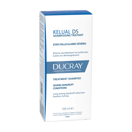 Ducray Kelual DS Shampoo Trattante Forfora Severa e Capelli Grassi 100 Ml - Trattamenti antiforfora capelli - 980635142 - Duc...