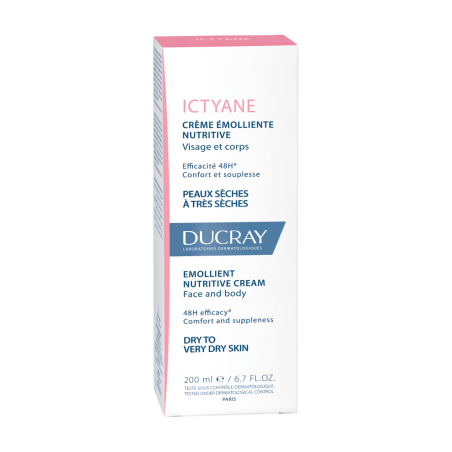 Ducray Ictyane Crema Emolliente Nutritiva 200 Ml - Trattamenti idratanti e nutrienti per il corpo - 976013235 - Ducray - € 15,95