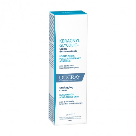 Ducray Keracnyl Glycolic+ Crema Purificante Punti Neri 30 Ml - Trattamenti per pelle impura e a tendenza acneica - 981937384 ...