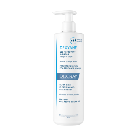 Ducray Dexyane Gel Detergente Emolliente Anti-Grattage 400 Ml - Trattamenti idratanti e nutrienti per il corpo - 971273242 - ...