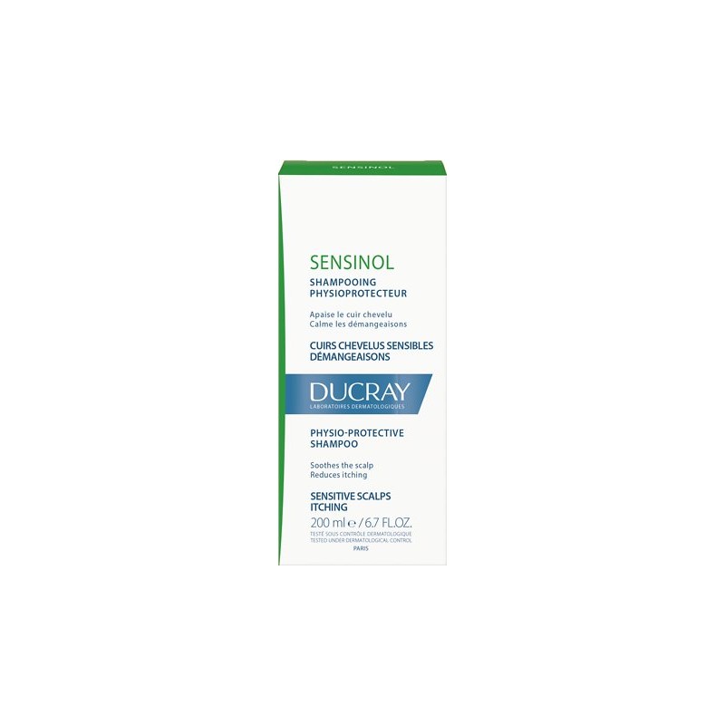 Ducray Sensinol Shampoo Fisioprotettore 200 Ml - Shampoo per cuoio capelluto sensibile - 922327123 - Ducray - € 14,65
