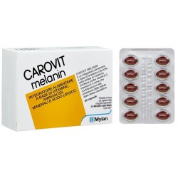 Carovit Melanin Senza Betacarotene Per Lo Stress Ossidativo 20 Perle - Integratori - 939588911 - Carovit - € 20,10