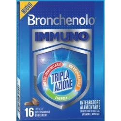 Bronchenolo Immuno Tripla Azione 16 Pastiglie - Alimentazione e integratori - 980811867 - Bronchenolo - € 8,57
