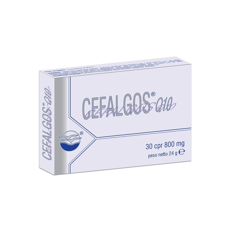 Farma Valens Cefalgos Q10 30 Compresse 800 Mg - Integratori per mal di testa ed emicrania - 939017048 - Farma Valens - € 22,25