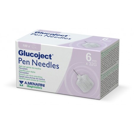 A. Menarini Diagnostics Ago Per Penna Da Insulina Glucoject 6 Mm Gauge 32 100 Pezzi - Rimedi vari - 935973281 - A. Menarini D...