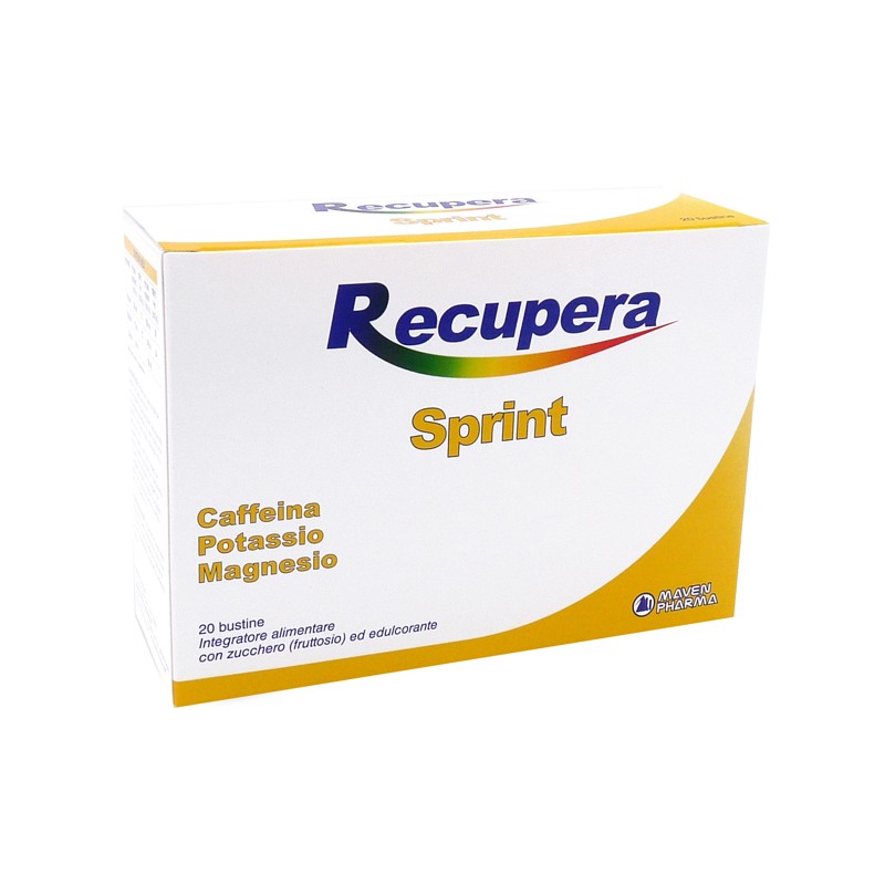 Maven Pharma Recupera Sprint 20 Bustine - Vitamine e sali minerali - 974772992 - Maven Pharma - € 12,70