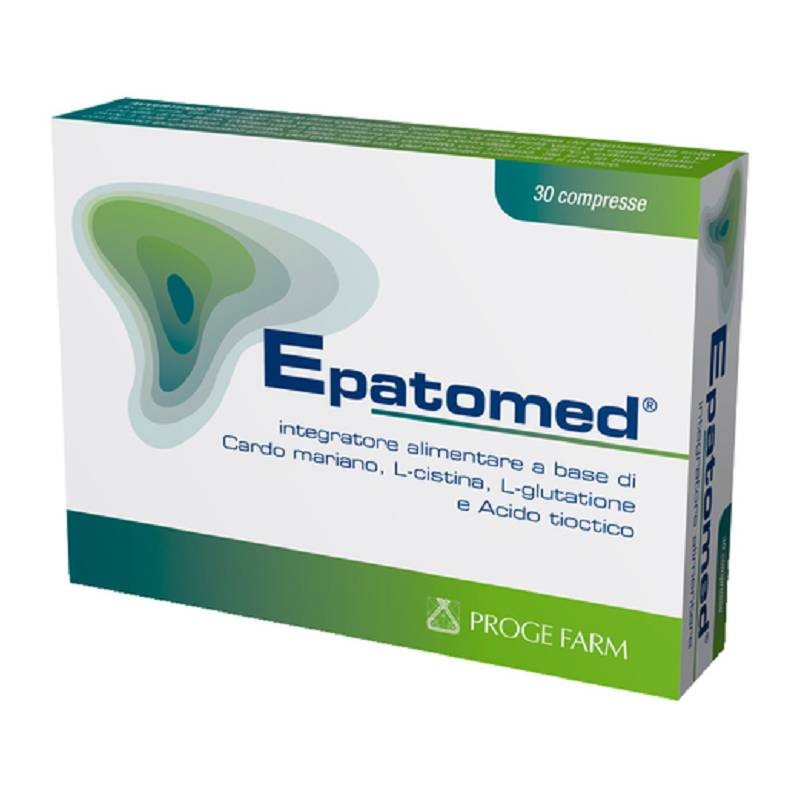 Epatomed Integratore per Funzionalità Epatica 30 Compresse - Integratori per fegato e funzionalità epatica - 902734476 - Prog...