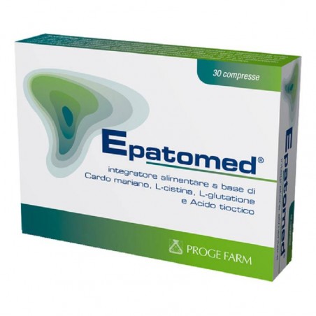 Epatomed Integratore per Funzionalità Epatica 30 Compresse - Integratori per fegato e funzionalità epatica - 902734476 - Prog...