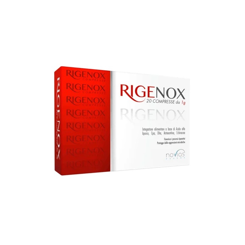 Rigenox Antinfiammatorio e Riparativo 20 Compresse - Integratori per dolori e infiammazioni - 980533323 - Novias Pharma - € 2...