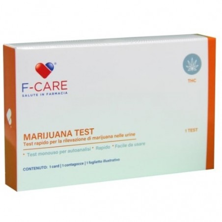Farvima Medicinali F-care Marijuana Test Rapido Card - Test antidroga - 982683017 - Farvima Medicinali - € 4,95
