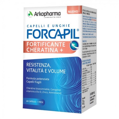 Forcapil Crescita Fortificante Capelli e Unghie 60 Gommosi Arkofarm - 2 Forcapil Crescita Fortificante Capelli e Unghie 60 Gommosi Arkofarm - 2