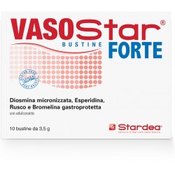 Stardea Vasostar Forte 10 Bustine - Circolazione e pressione sanguigna - 976305209 - Stardea - € 15,42