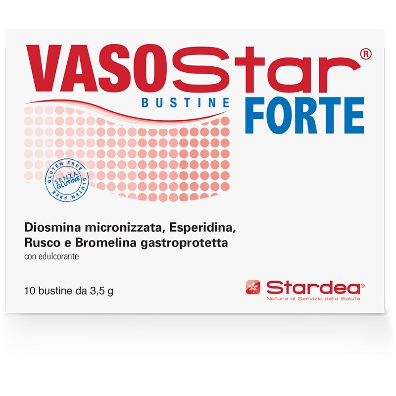 Stardea Vasostar Forte 10 Bustine - Circolazione e pressione sanguigna - 976305209 - Stardea - € 15,46