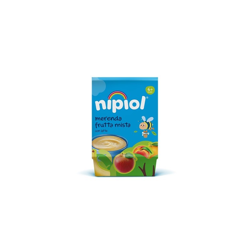 Nipiol Omogeneizzato Merenda Frutta Mista 2 Pezzi Da 100 G - Omogeneizzati e liofilizzati - 987022872 - Nipiol - € 1,49