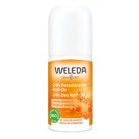 Weleda Italia 24h Deo Roll-on Olivello Spinoso 50 Ml Weleda - 1 Weleda Italia 24h Deo Roll-on Olivello Spinoso 50 Ml Weleda - 1