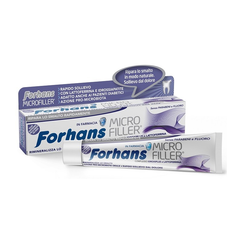 Uragme Forhans Dentifricio Microfiller Protezione Smalto 75 Ml - Dentifrici e gel - 981644661 - Uragme - € 6,99