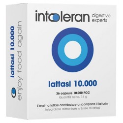 Intoleran Lattasi 10000 36 Capsule - Integratori per apparato digerente - 984330403 - Intoleran - € 21,77