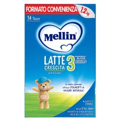 Danone Nutricia Soc. Ben. Mellin Latte Crescita 3 1,2 Kg - Latte in polvere e liquido per neonati - 980251538 - Danone Nutric...