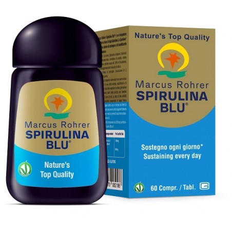 Marcus Rohrer Spirulina Blu Antiossidante 60 Compresse - Vitamine e sali minerali - 986785071 - Marcus Rohrer - € 22,35