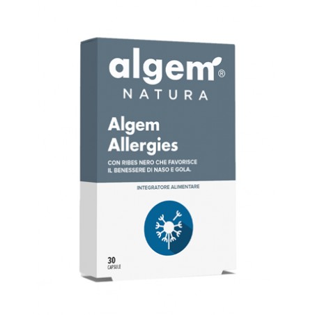 Algem Natura Algem Allergies 30 Capsule Da 400 Mg - Rimedi vari - 970525832 - Algem Natura - € 9,48