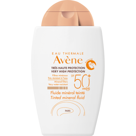 Avène Solare Fluido Minerale SPF 50+ Colorato 40 Ml Avène - 1 Avène Solare Fluido Minerale SPF 50+ Colorato 40 Ml Avène - 1