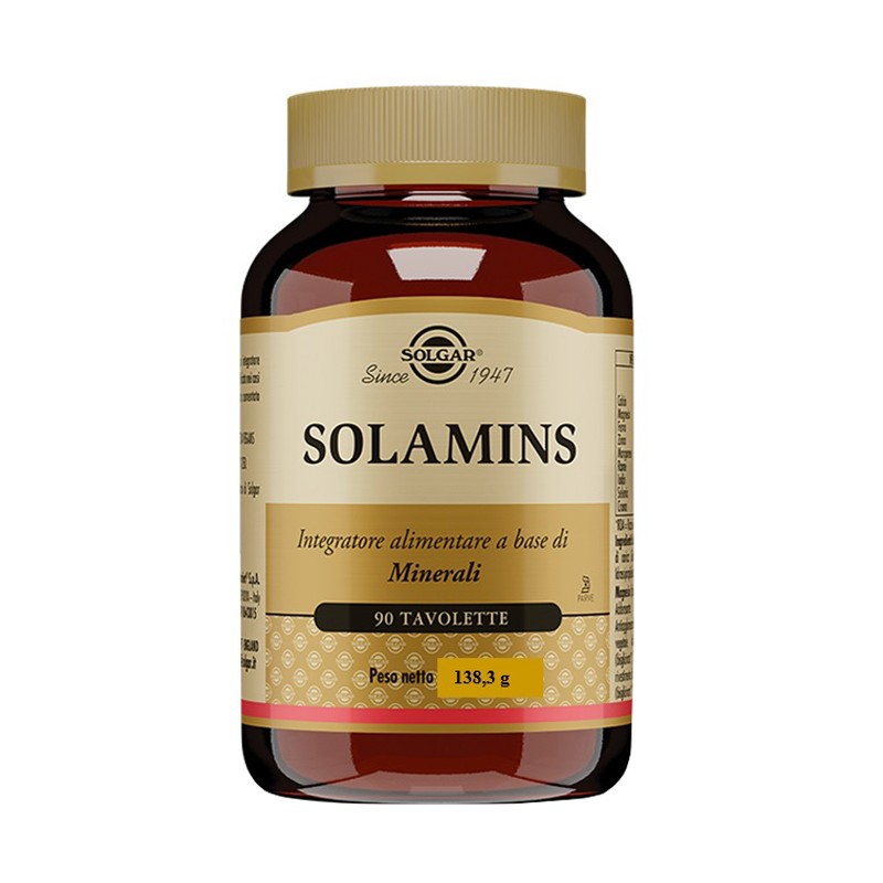 Solgar It. Multinutrient Solamins 90 Tavolette - Integratori per sportivi - 945108583 - Solgar - € 25,34