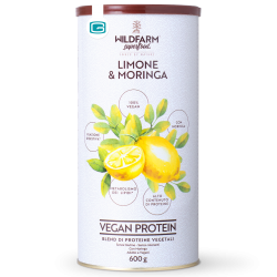 Wildfarm Superfood Vegan Protein Limone & Moringa 600 G - Integratori a base di proteine e aminoacidi - 980552259 - Wildfarm ...