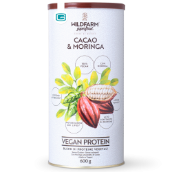 Wildfarm Superfood Vegan Protein Cacao & Moringa 600 G - Integratori a base di proteine e aminoacidi - 980552246 - Wildfarm S...