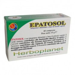 Herboplanet Epatosol Integratore per Funzionalità Digestiva 60 Compresse - Integratori per apparato digerente - 983660426 - H...