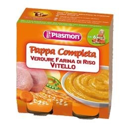 Plasmon Omogeneizzato Pappe Vitello/verdura/riso 190 G X 2 Pezzi - Omogeneizzati e liofilizzati - 920593872 - Plasmon - € 5,18