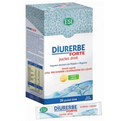 Diurerbe Forte Pocket Drink Limone 24 Stick - Integratori drenanti e pancia piatta - 923744953 - Diurerbe - € 11,77
