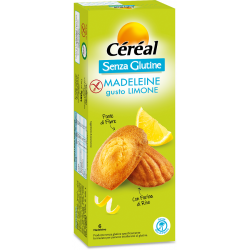 Nutrition & Sante' Italia Cereal Senza Glutine Madeleine Limone 180 G - Alimenti senza glutine - 985501788 - Pesoforma - € 3,49