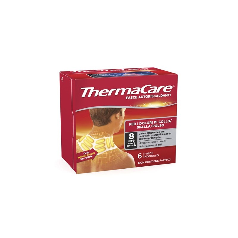 Thermacare Fasce Autoriscaldanti Collo Spalla Polso 6 Pezzi - Farmaci per dolori muscolari e articolari - 981076096 - Thermac...