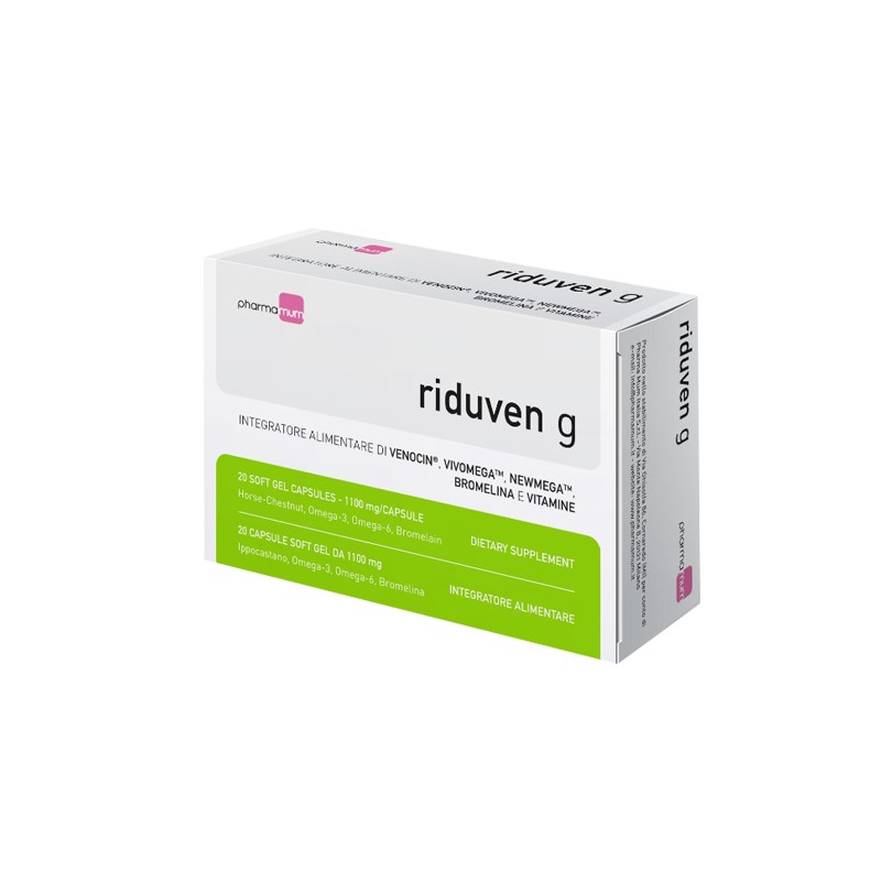Pharma Mum Italia Riduven G 20 Capsule - Circolazione e pressione sanguigna - 941617476 - Pharma Mum Italia - € 20,11