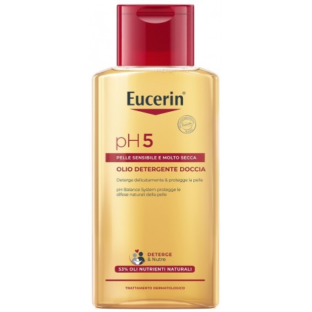 Beiersdorf Eucerin Ph5 Olio Detergente Doccia 200 Ml Beiersdorf - 1 Beiersdorf Eucerin Ph5 Olio Detergente Doccia 200 Ml Beiersdorf - 1
